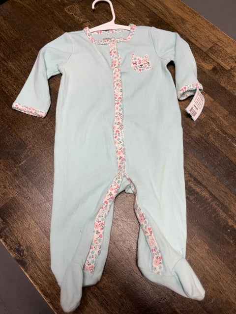 blue Carters Bear Sleeper, 6M G