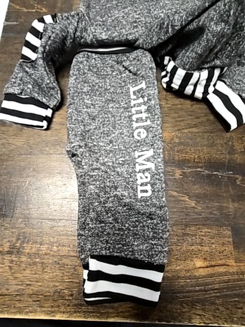 Grey/Black/White Boutique Outfit, 3M B