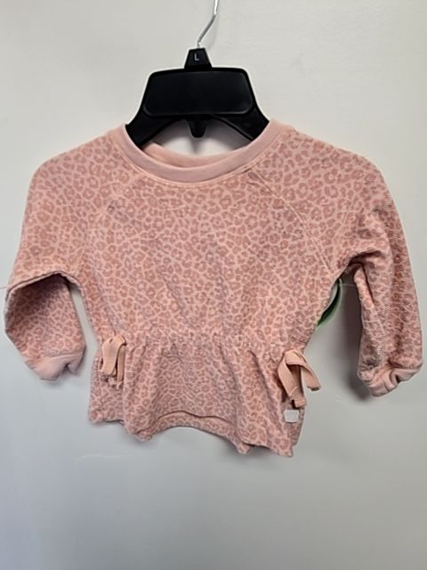 Pink Cheetah For All Mankind Longsleeve Shirt, 2T G