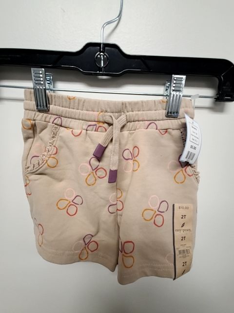 Tan Easy Peasy Shorts, 2T G