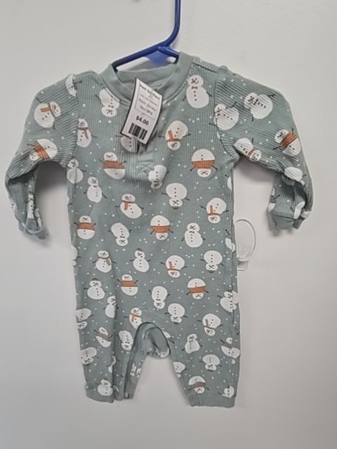 Green Snowman Old Navy Pant One Piece, 6M B