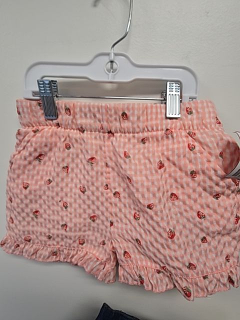 Pink/White Strawberries Btween Shorts, 6 G
