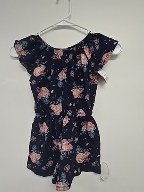 Navy Ariel Jumping Bean Romper, 5T G