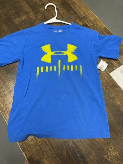 Blue/Green Under Armour Shirt, 7 B