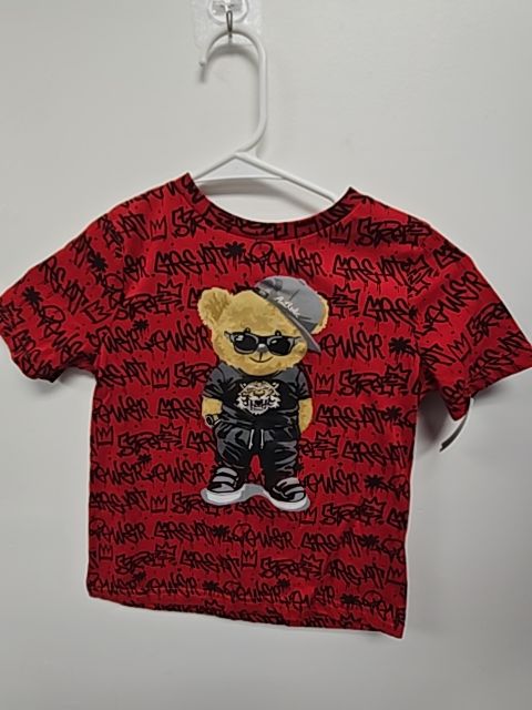 Grey/Black Bear Highland Orginal Shirt, 5T B