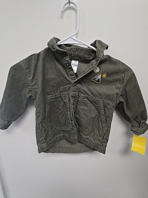 Green Carters Longsleeve Button Up, 2T B