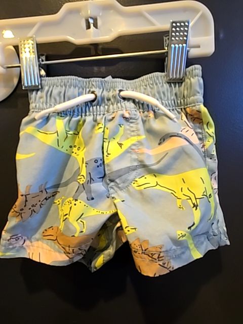 Blue/ green Carters Dinosaur 2 piece swim, NB B