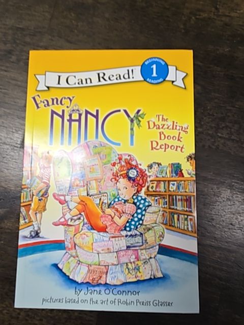 Fancy Nancy The Dazzling Book Report Book