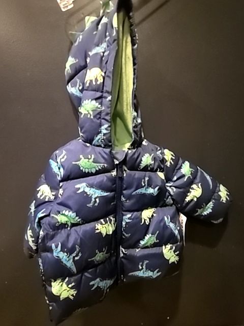 Blue Old Navy Dinosaur coat, NB B