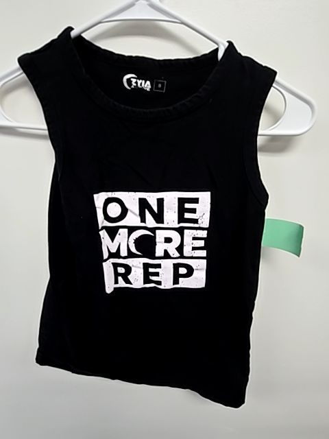 Black One More Rep Zyia Tank Top, 6 B