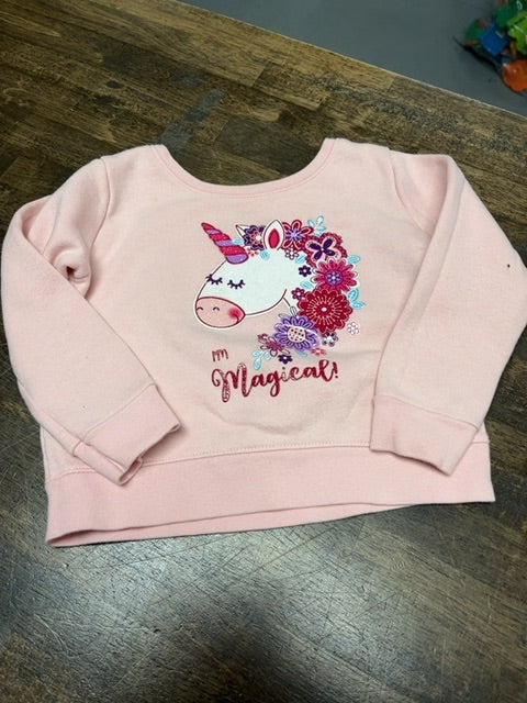 pink Garanimals Unicorn Sweatshirt, 2T G