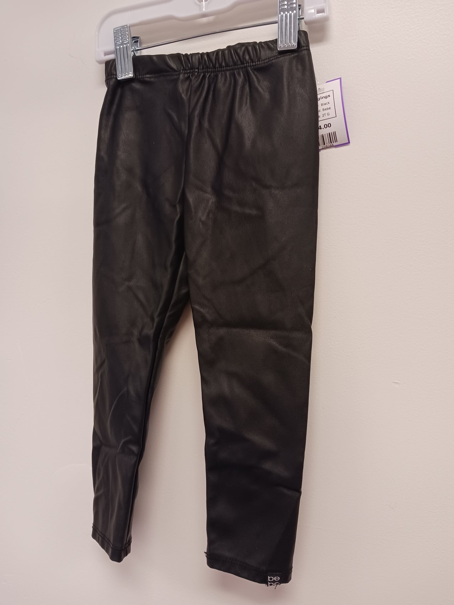 Black Bebe Leggings, 2T G