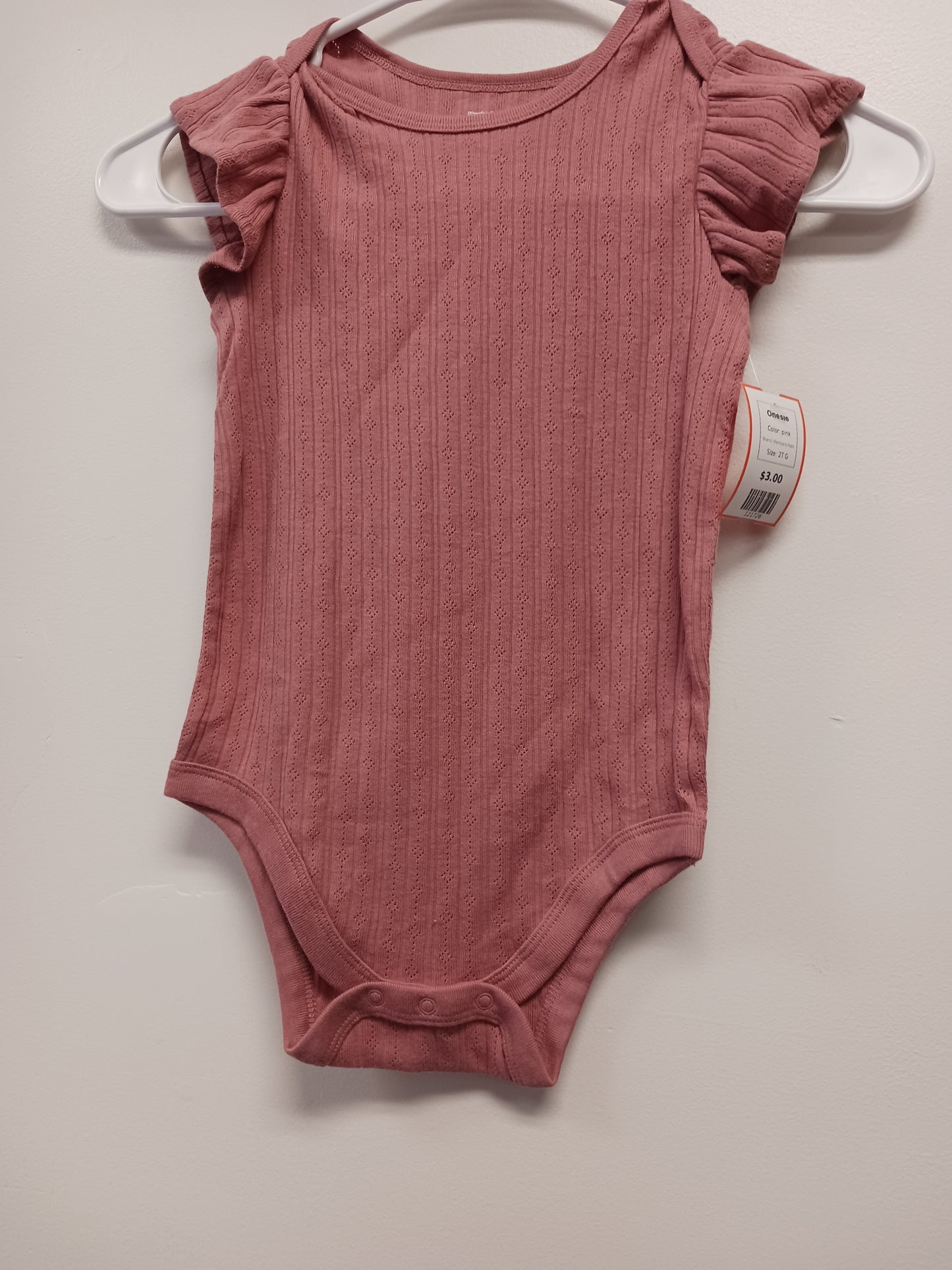 pink Members Mark Onesie, 2T G