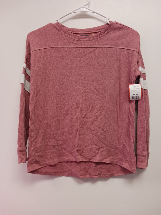 Pink/White Rumi + Ryder Longsleeve Shirt, 8 G