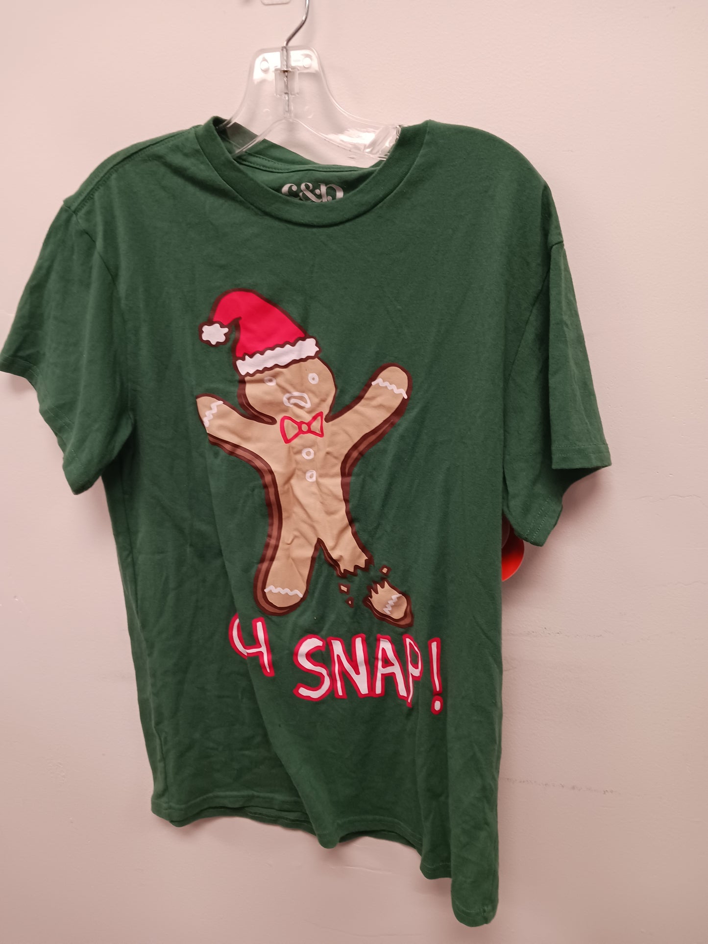 Green C & P Branded Christmas Shirt, 18 B