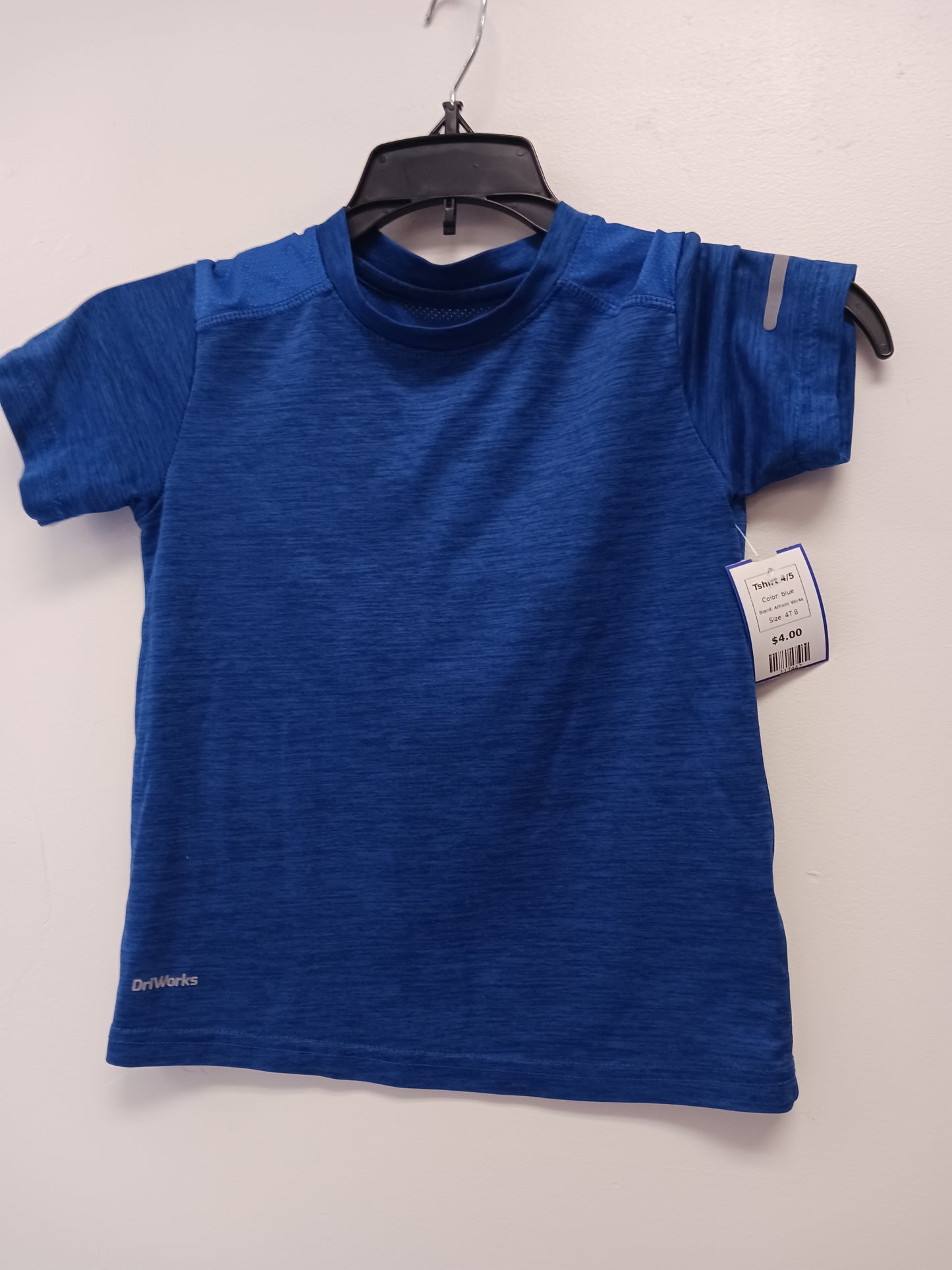 blue Athletic Works Tshirt 4/5, 4T B