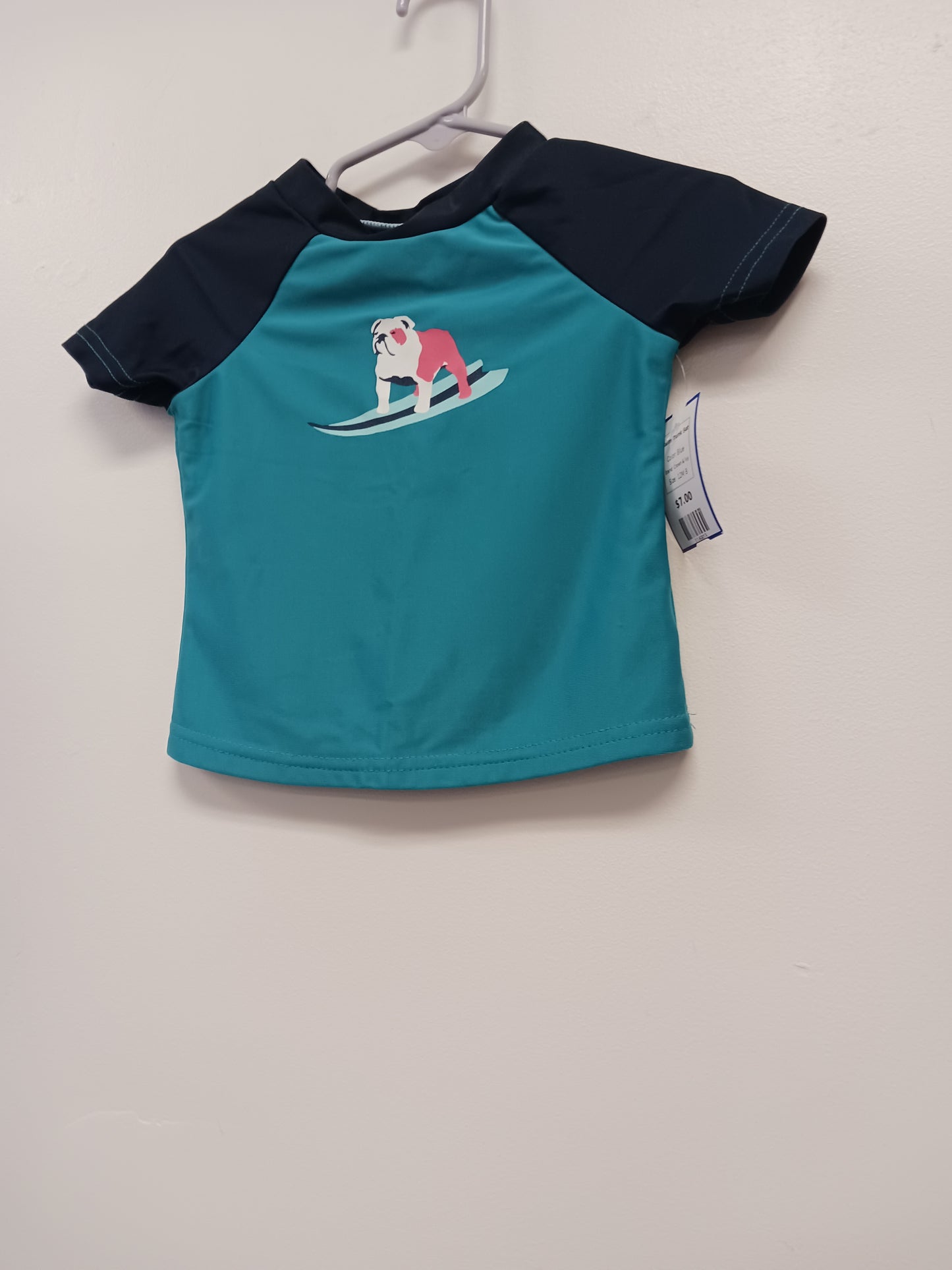Blue Crown & Ivy Swim Trunk Set, 12M B