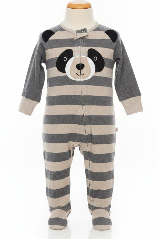 Grey/Tan Gerber Sleeper, 6M B
