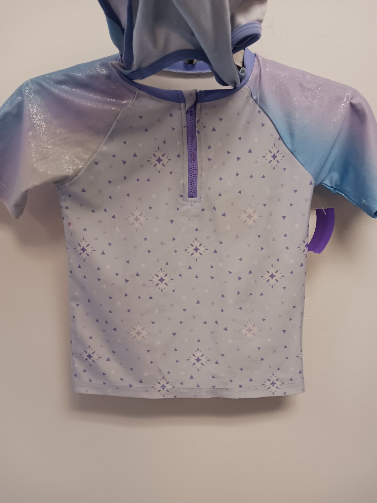 blue Disney 3 Piece Frozen Swim Suit, 6 G