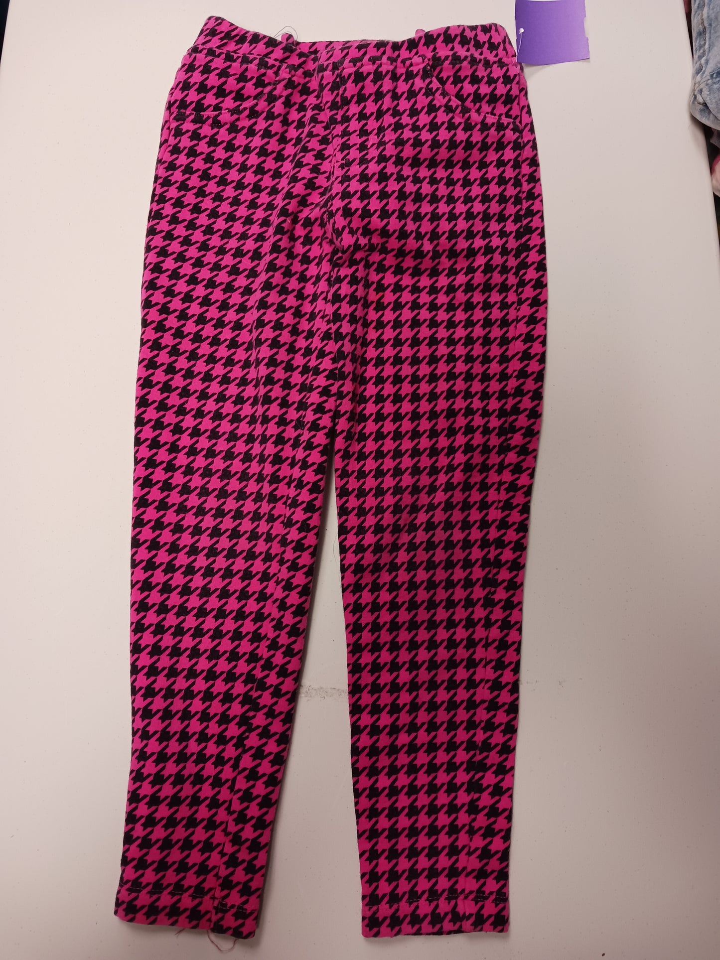 Pink/Black Epic Threads Leggings, 5T G