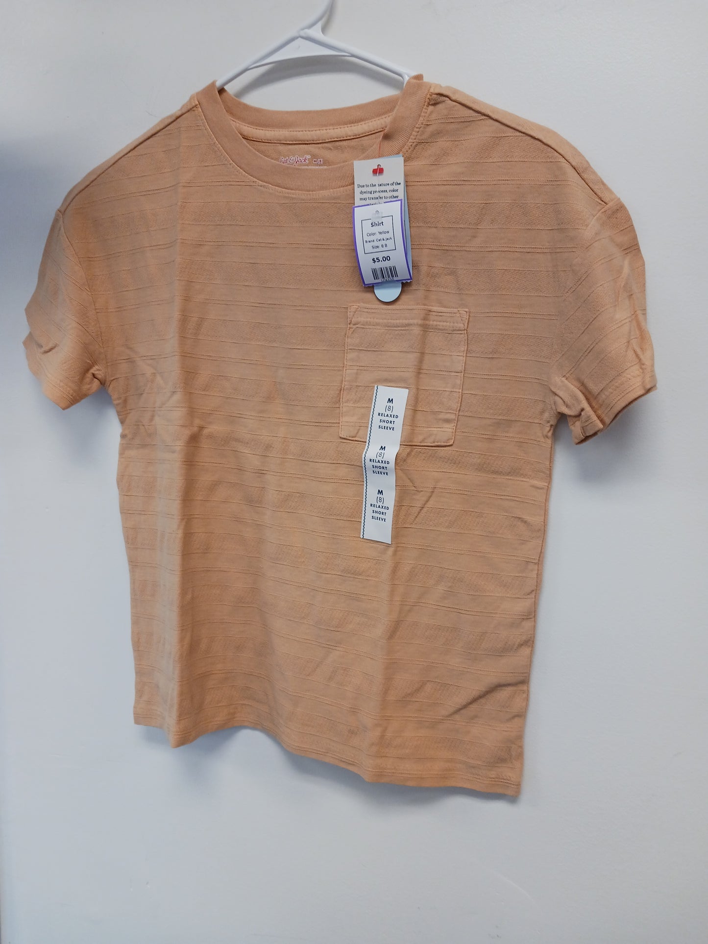 Yellow Cat & Jack Shirt, 8 B