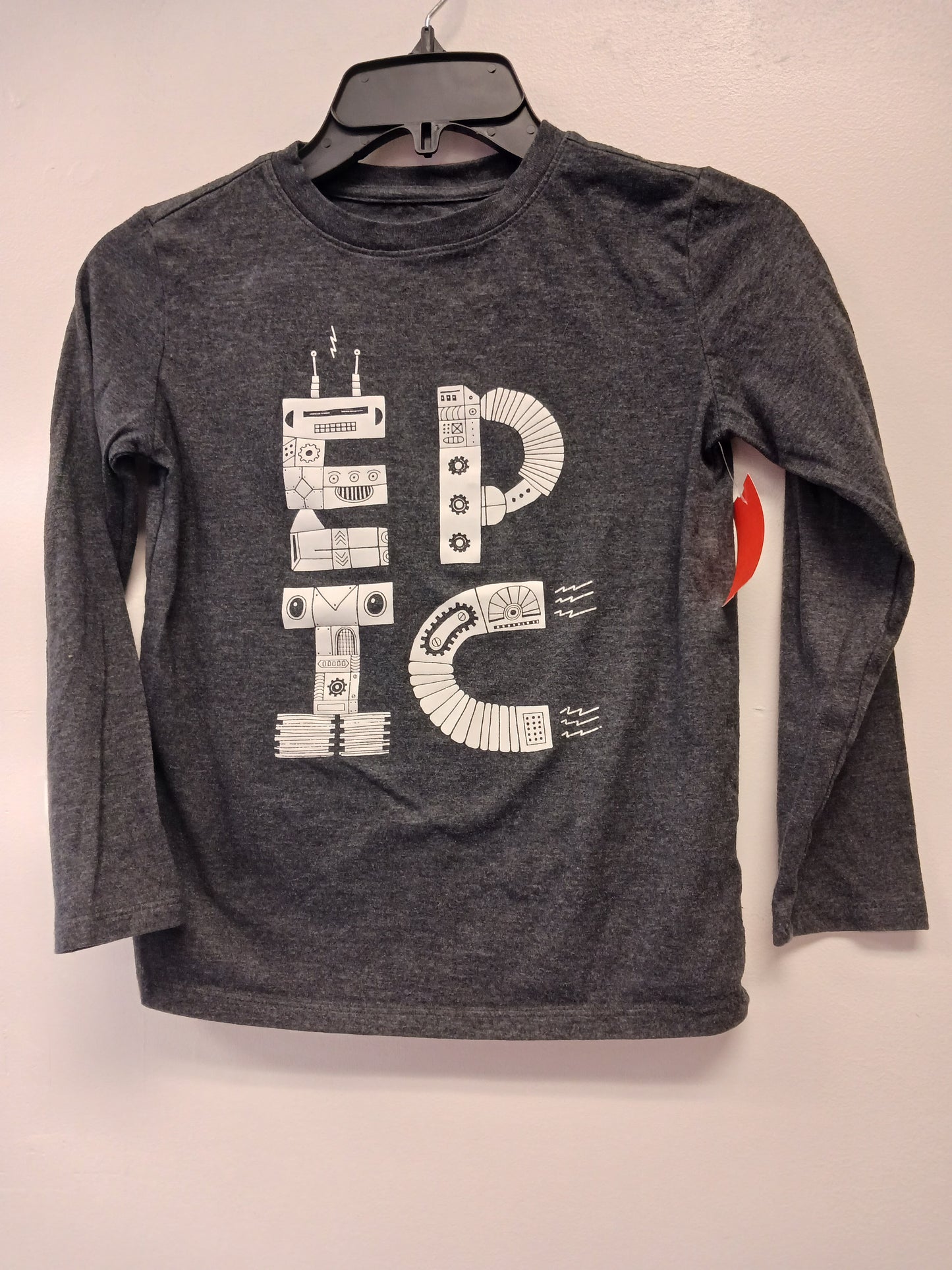 grey Cat & Jack Long Sleeve Epic Shirt, 4T B
