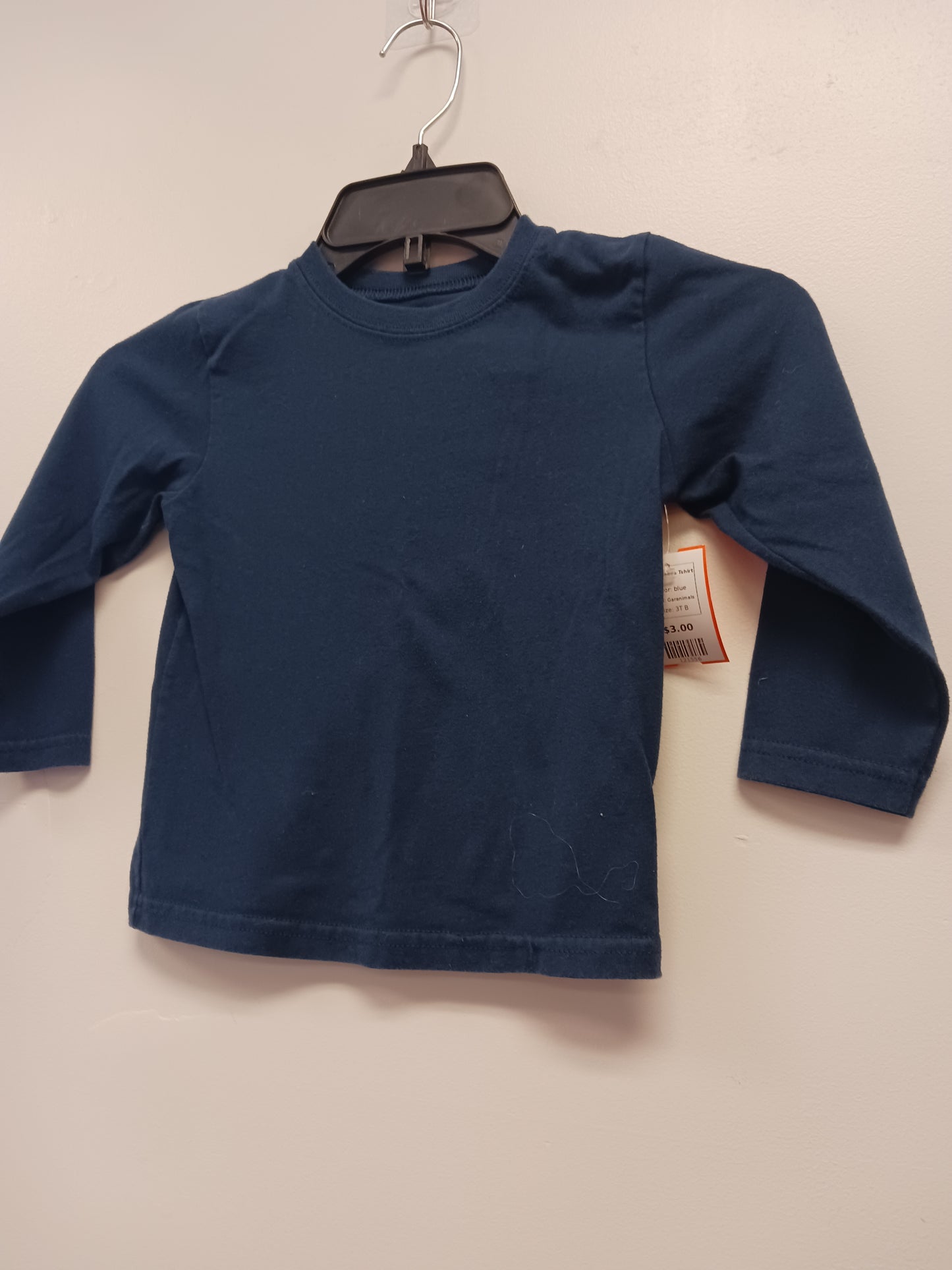 blue Garanimals Long Sleeve Tshirt, 3T B