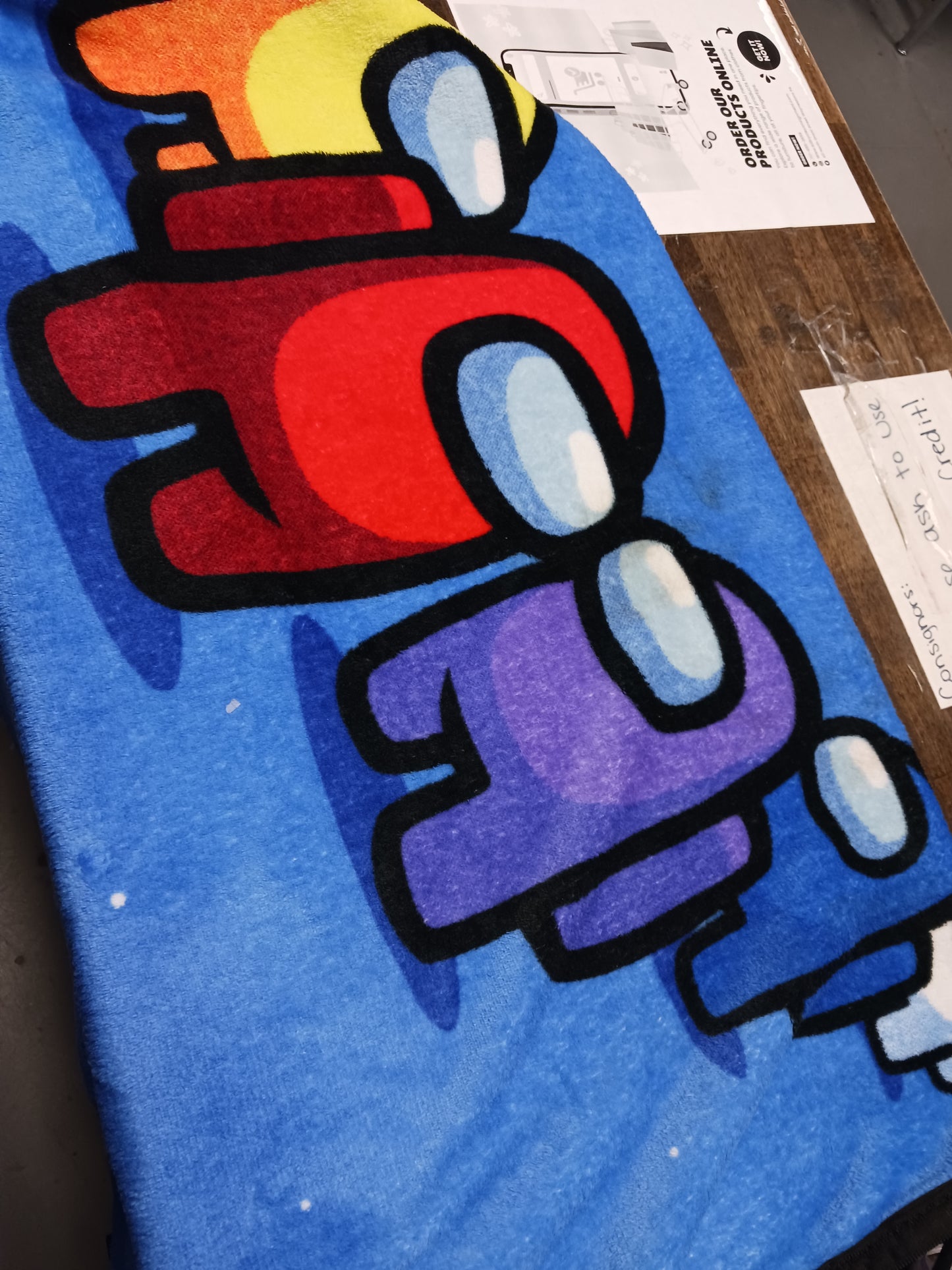 Amoung Us Blanket