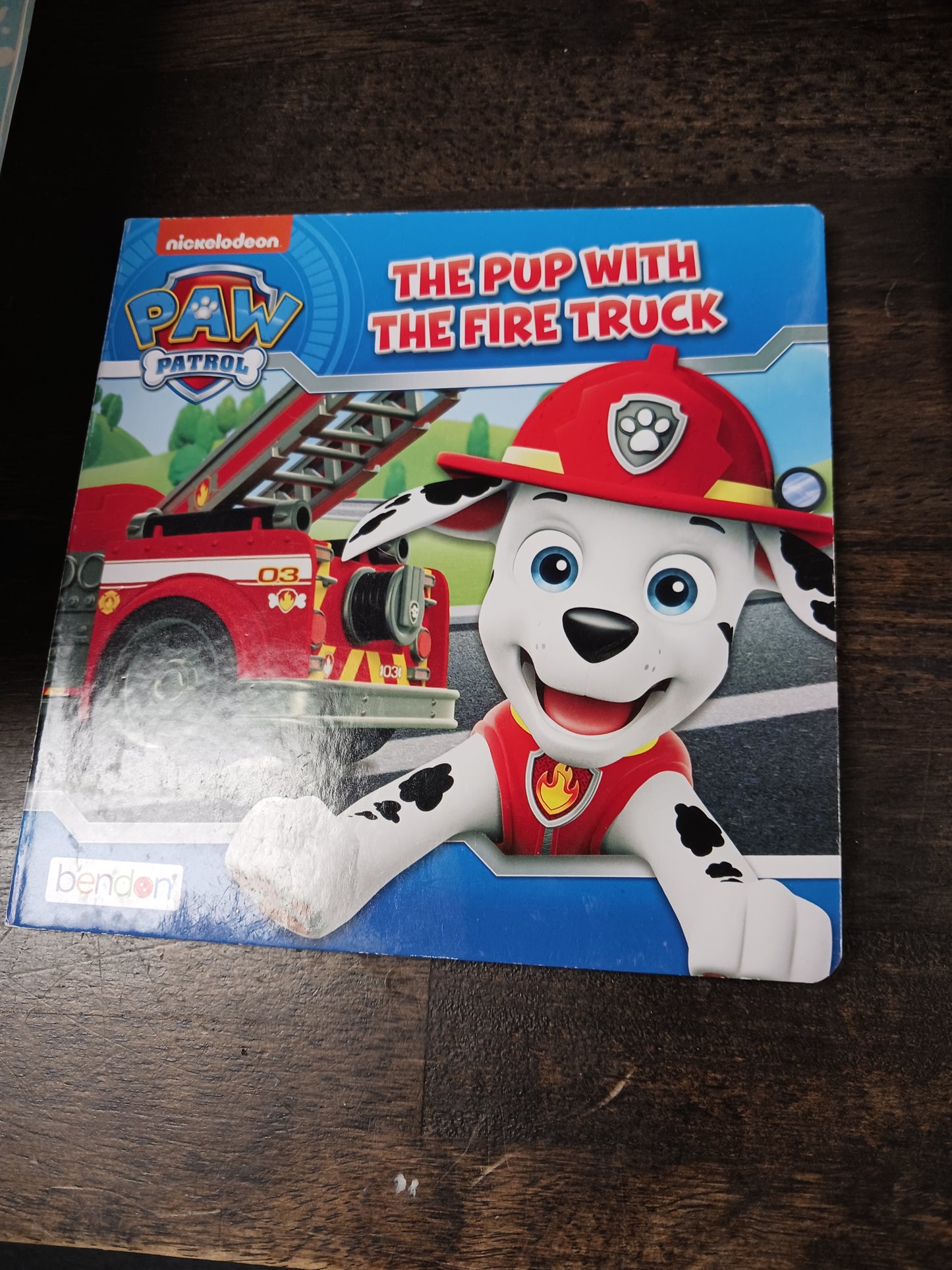 The Pup With The Fire Truck