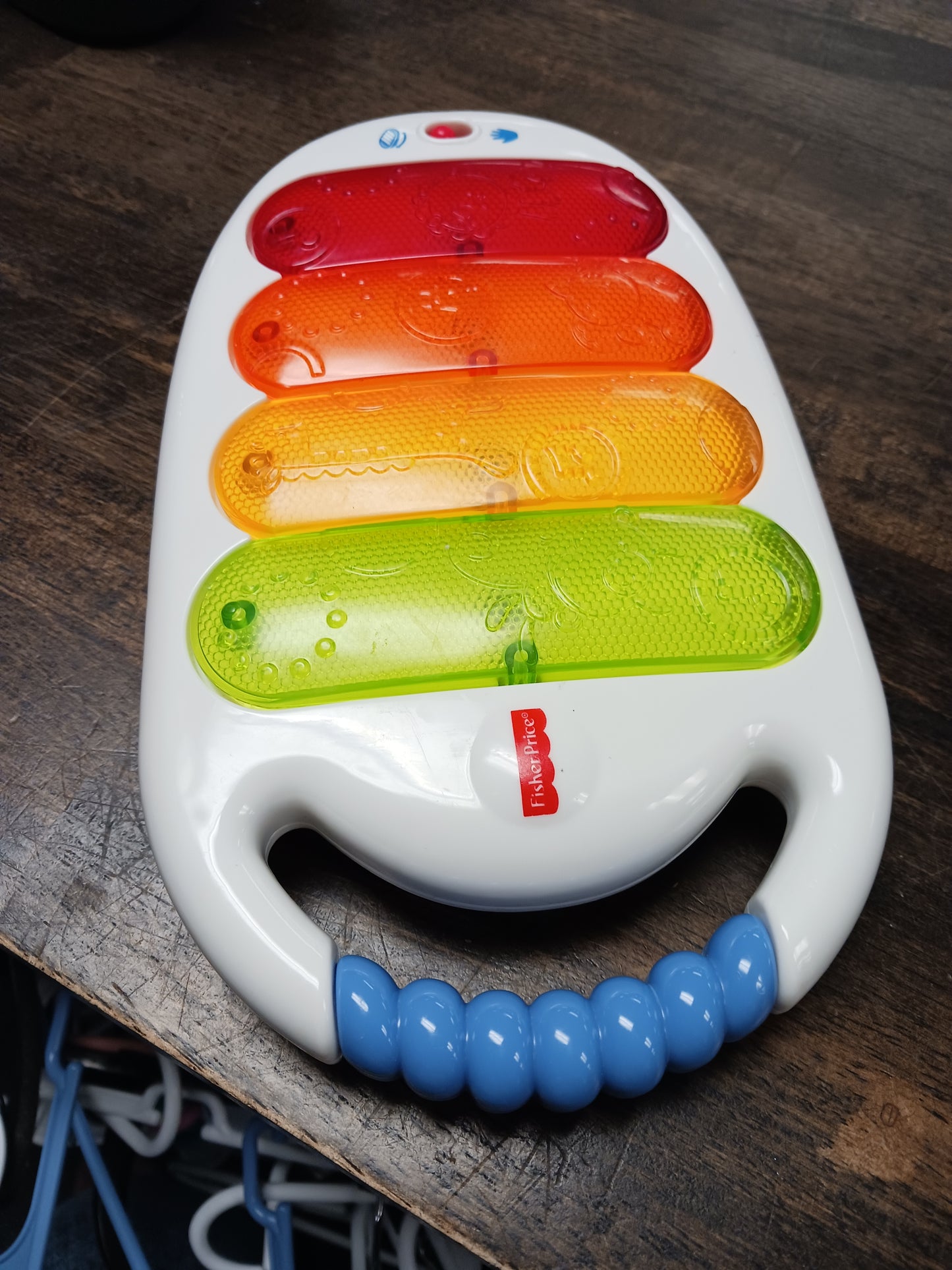 White/Colorful Fisher Price Piano