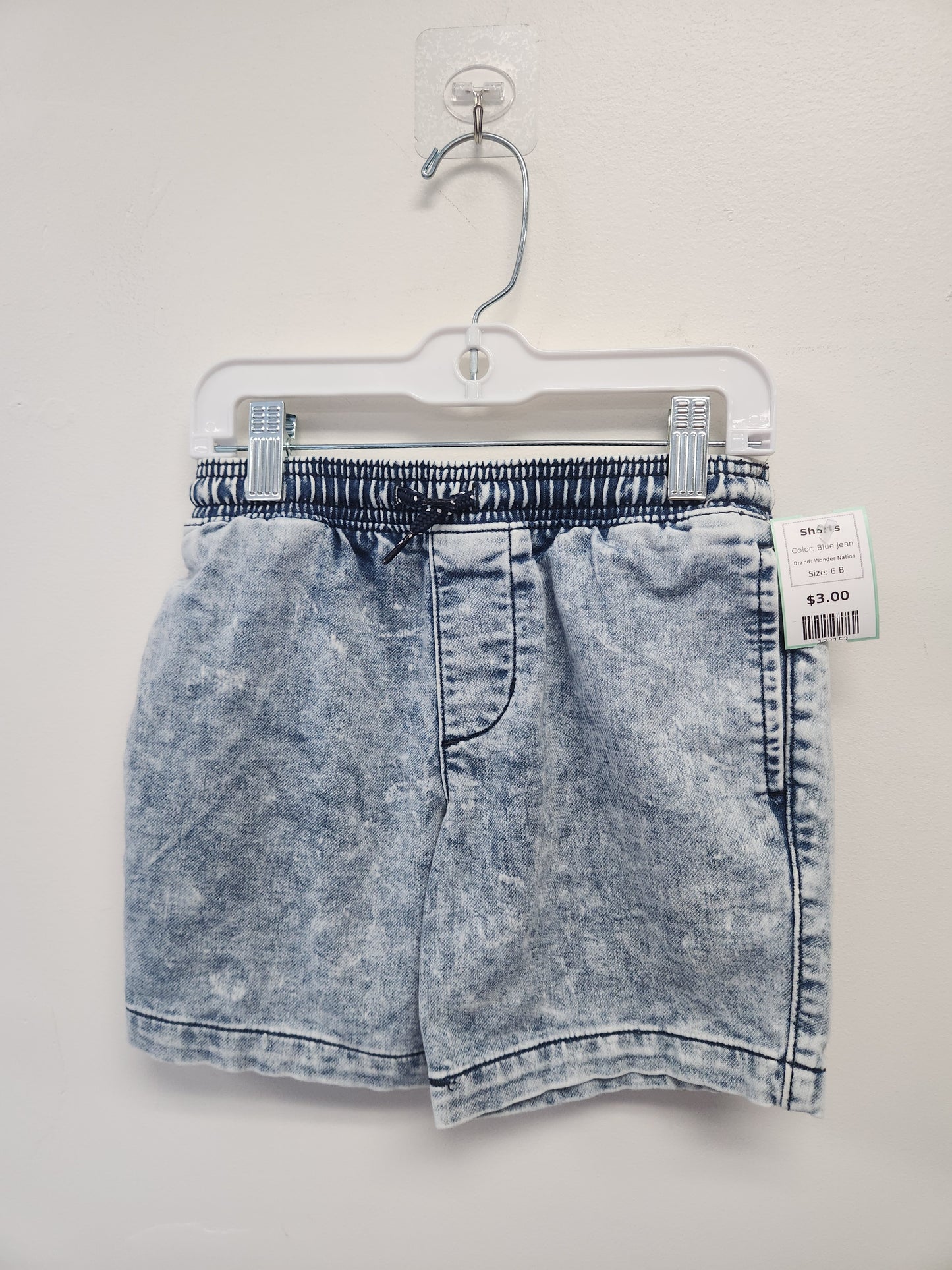 Blue Jean Wonder Nation Shorts, 6 B