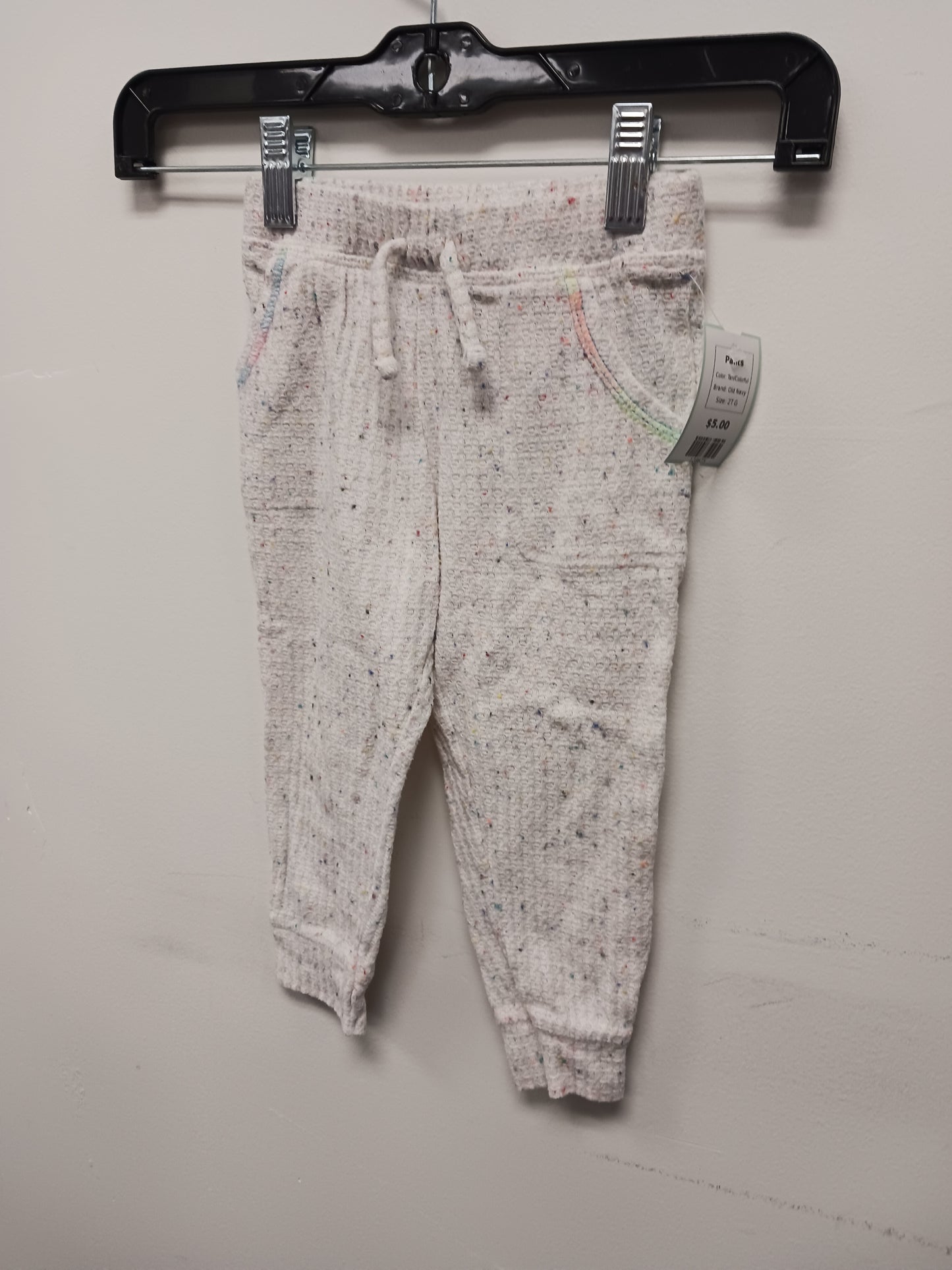 Tan/Colorful Old Navy Pants, 2T G