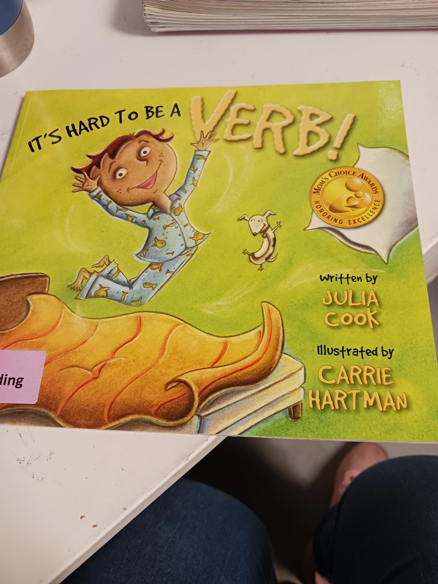 Its hard to be a Verb book
