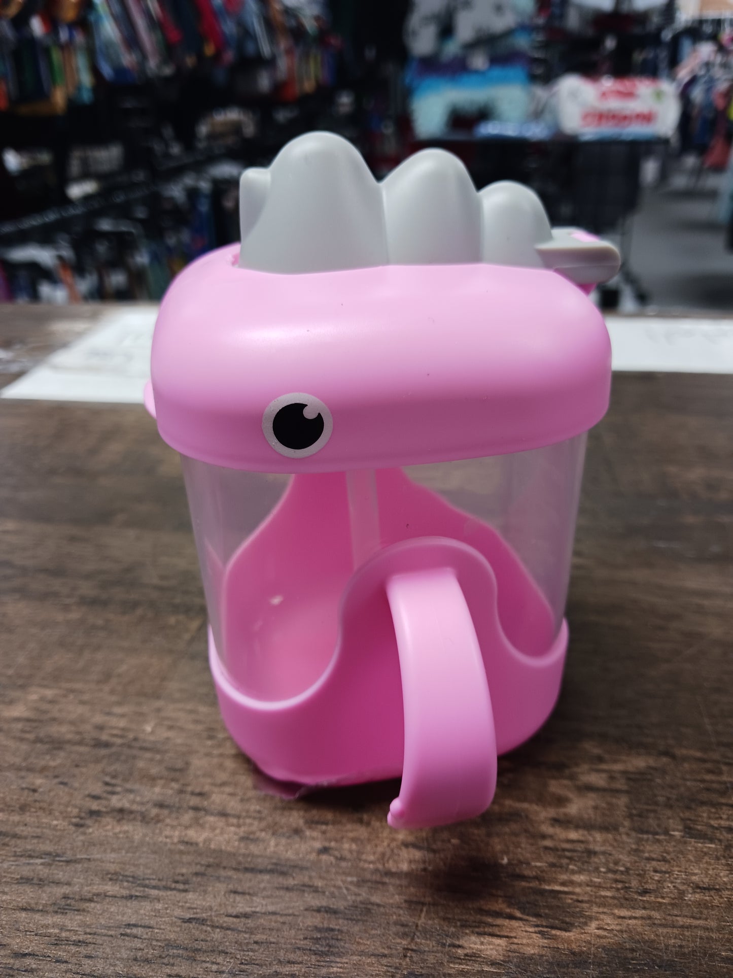 Pink Dino Sippy Cup