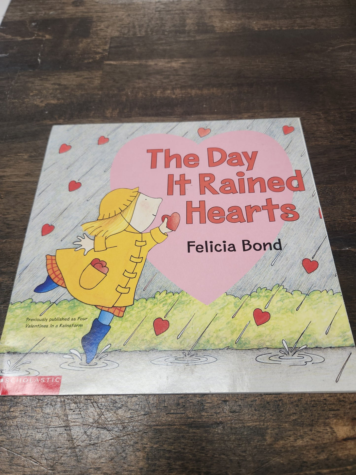 The Day It Rained Hearts Book