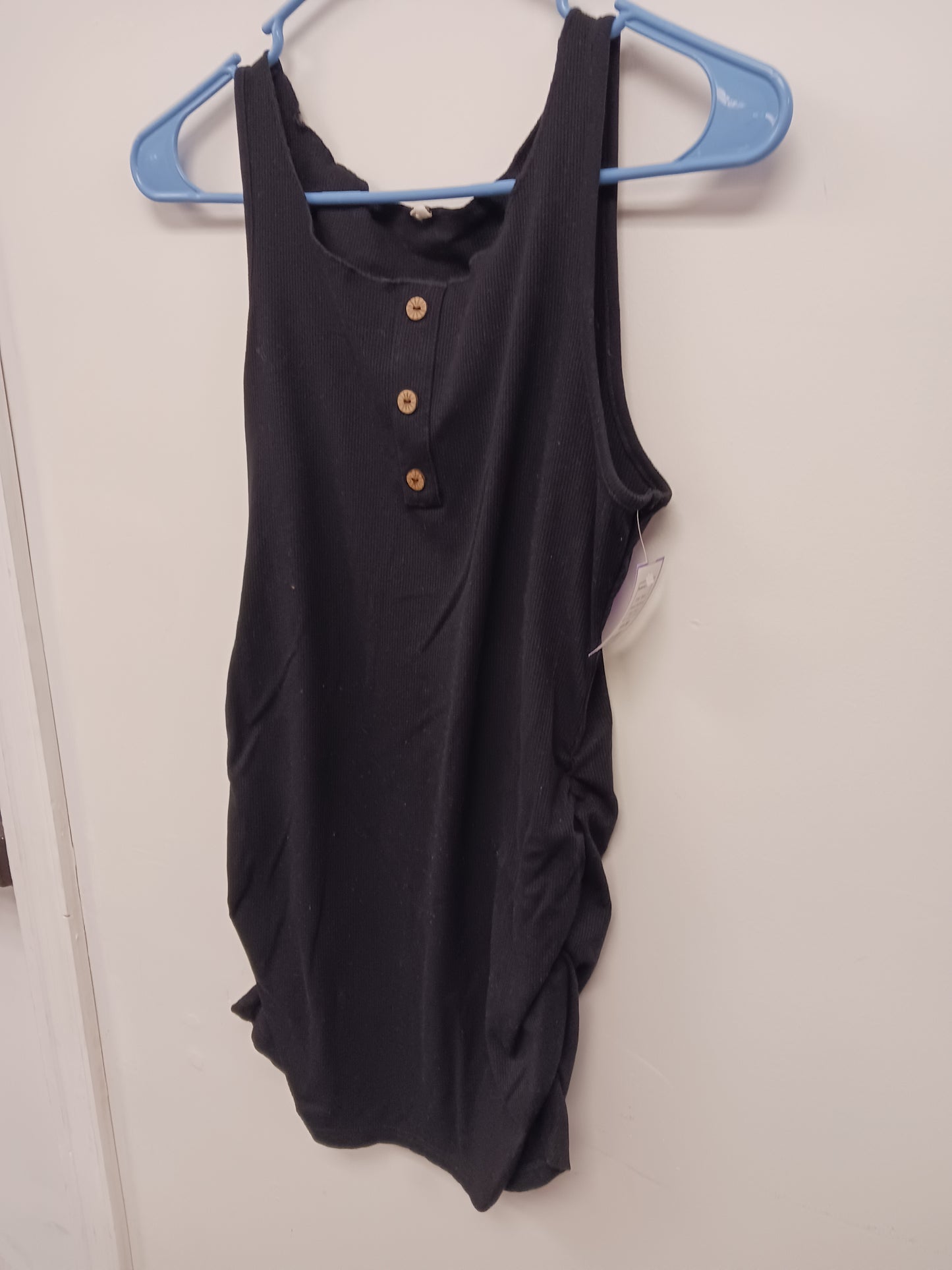 Black Boutique Maternity Tank Top, Small