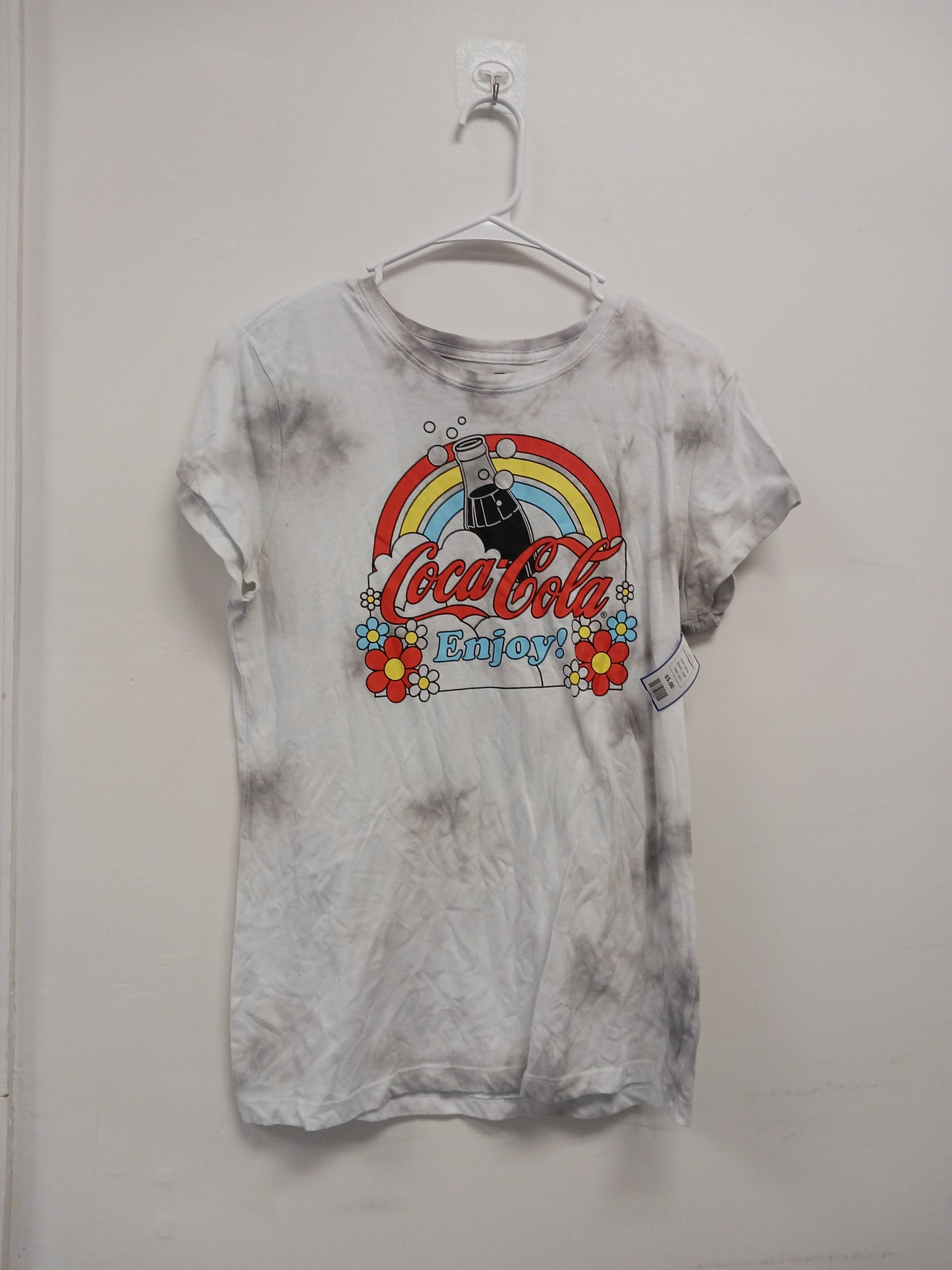 white coke Coca Cola enjoy tshirt, 18 G