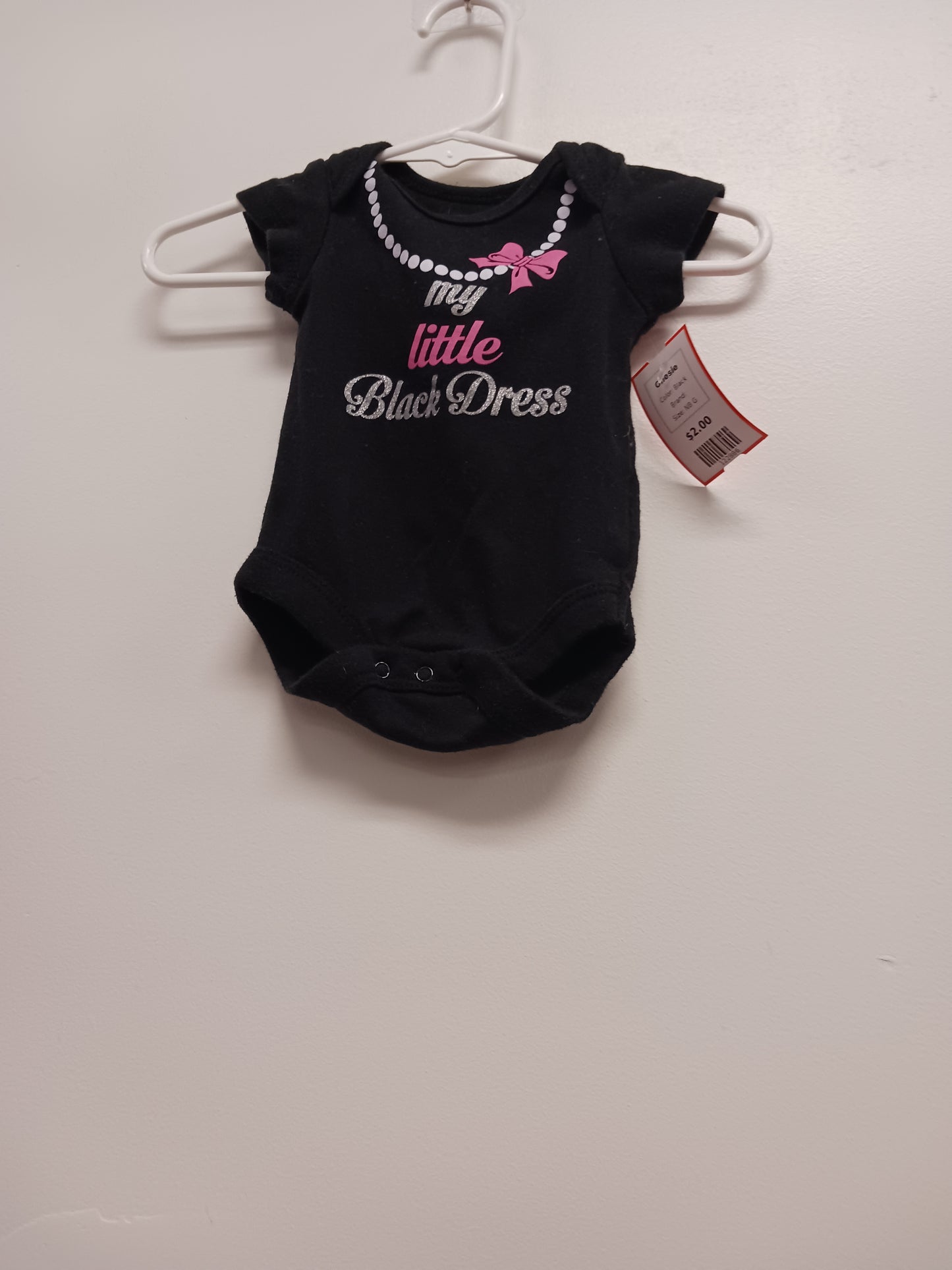 Black Onesie, NB G