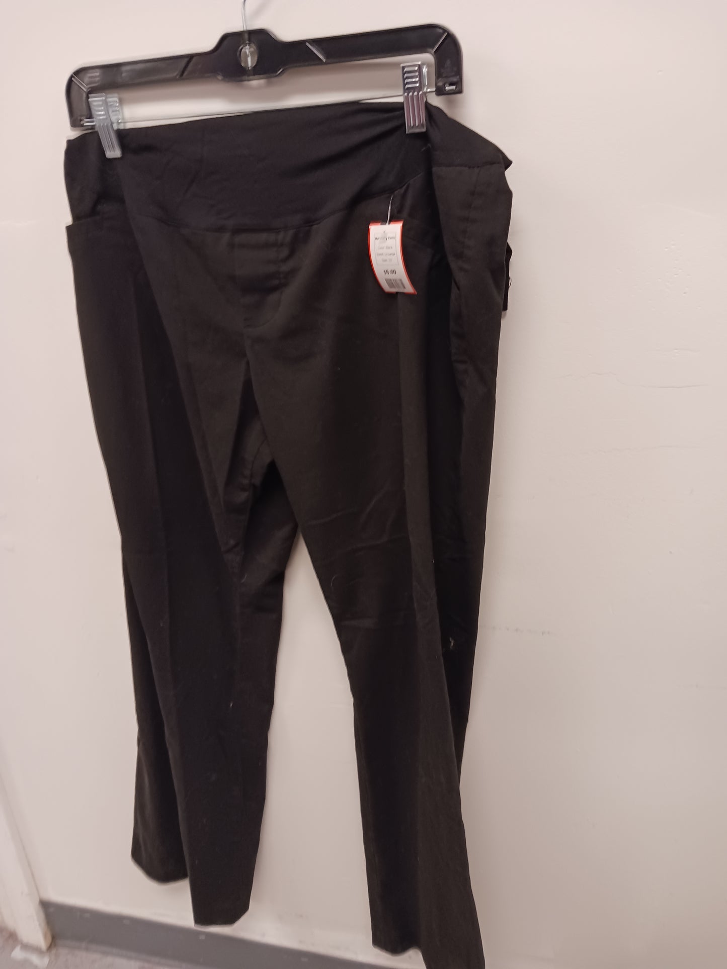Black Liz Lange Maternity Pants, 10