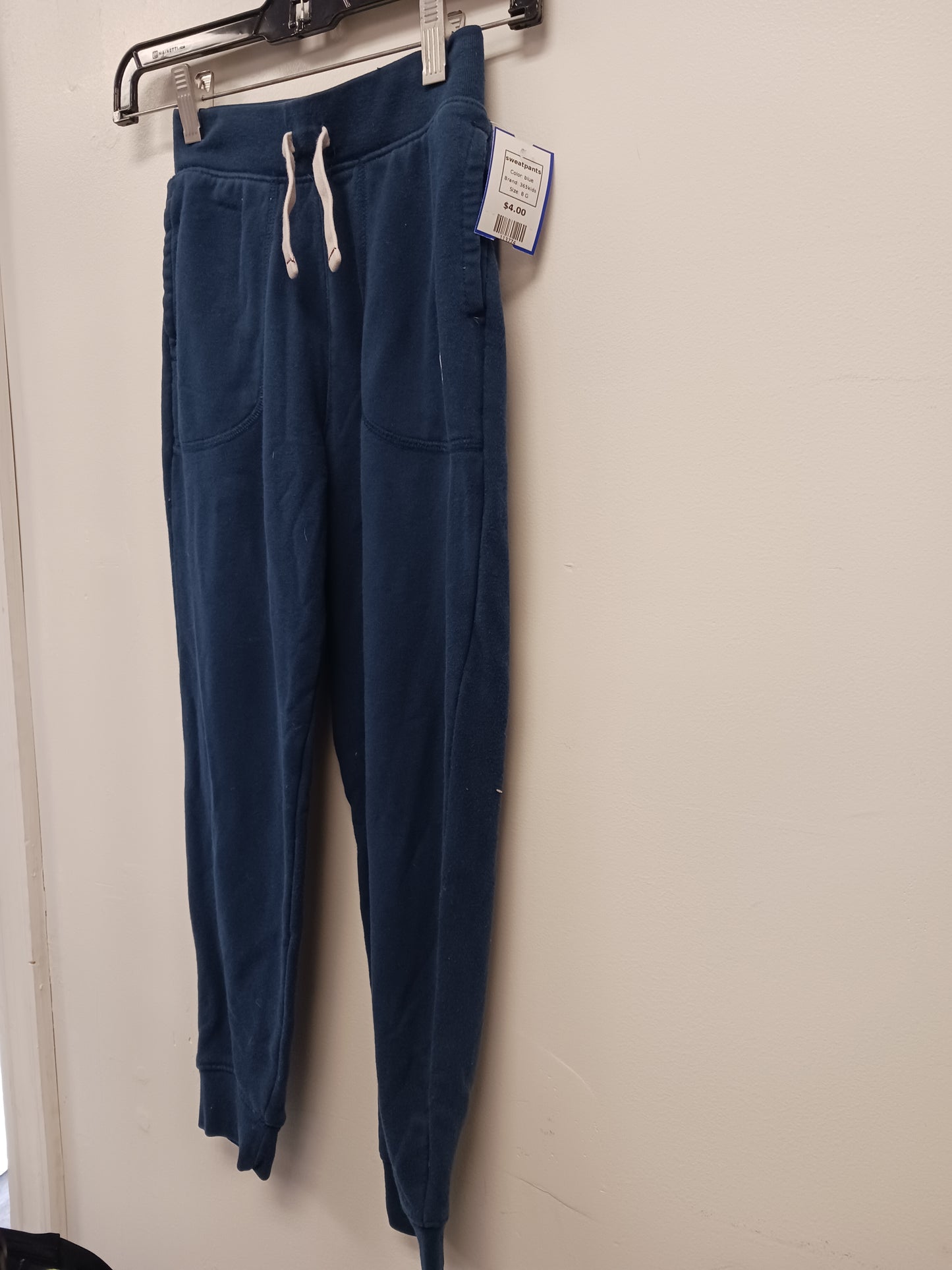 blue 365kids sweatpants, 8 G