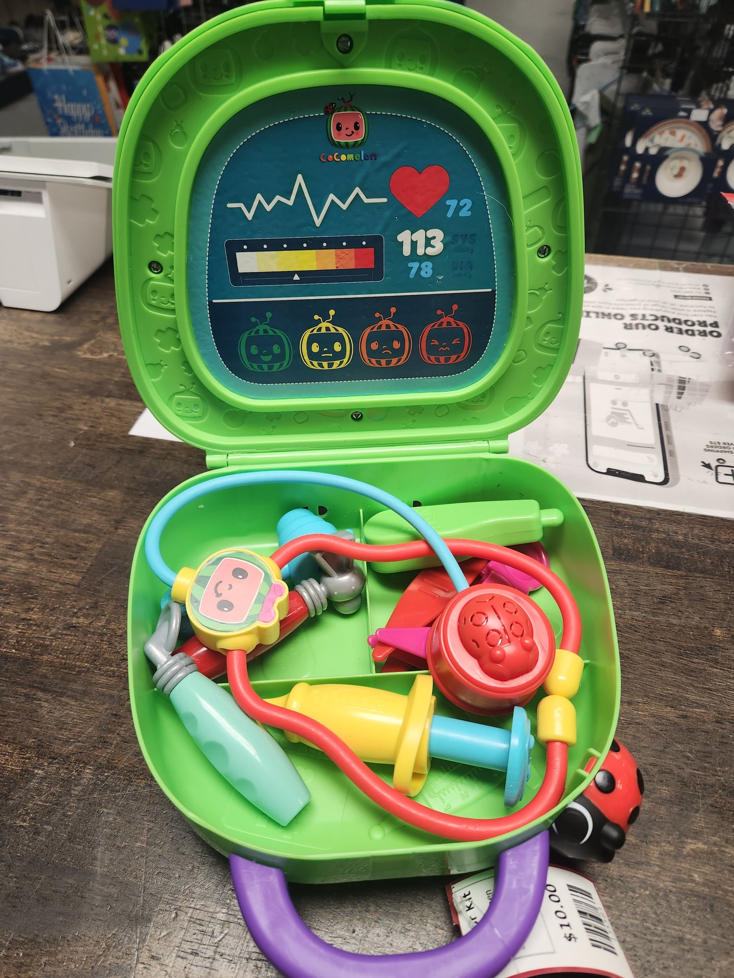 Green Cocomelon Doctor Kit