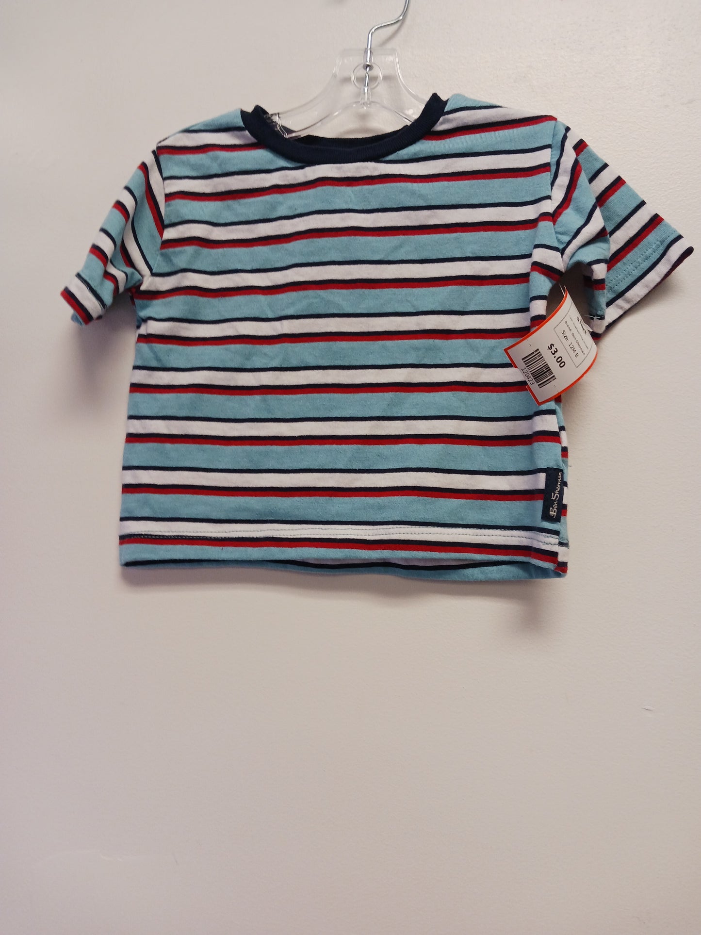 Blue/Red/White Striped Ben Sherman Shirt, 12M B