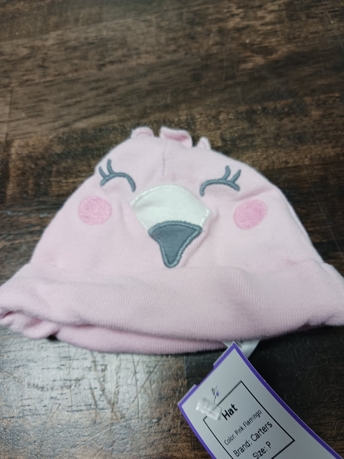 Pink Flamingo Carters Hat, P
