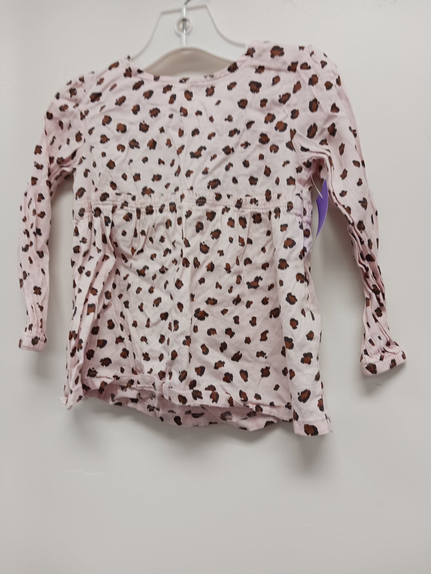 Pink Cheetah Carters Longsleeve Shirt, 2T G