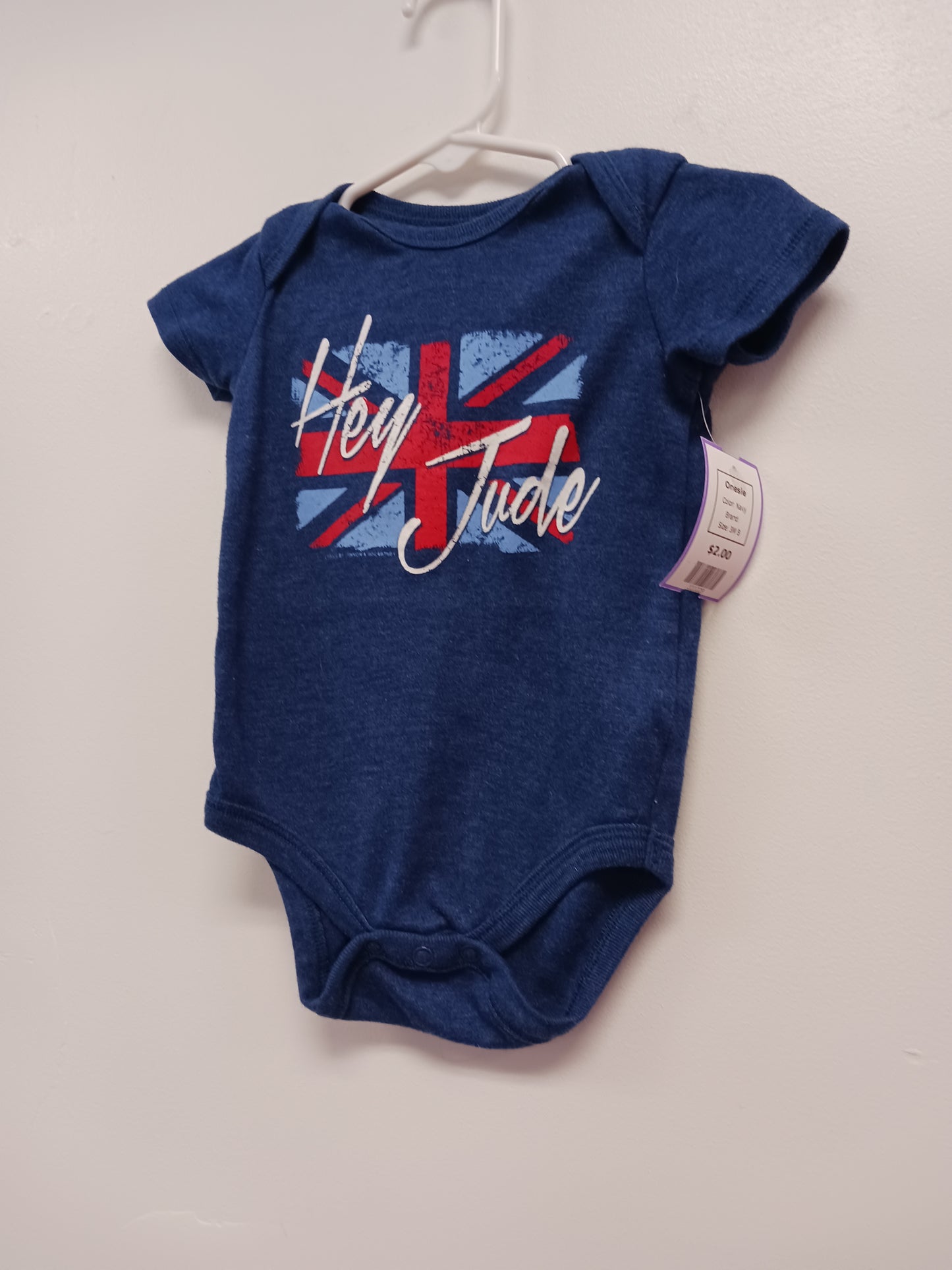 Navy Onesie, 3M B