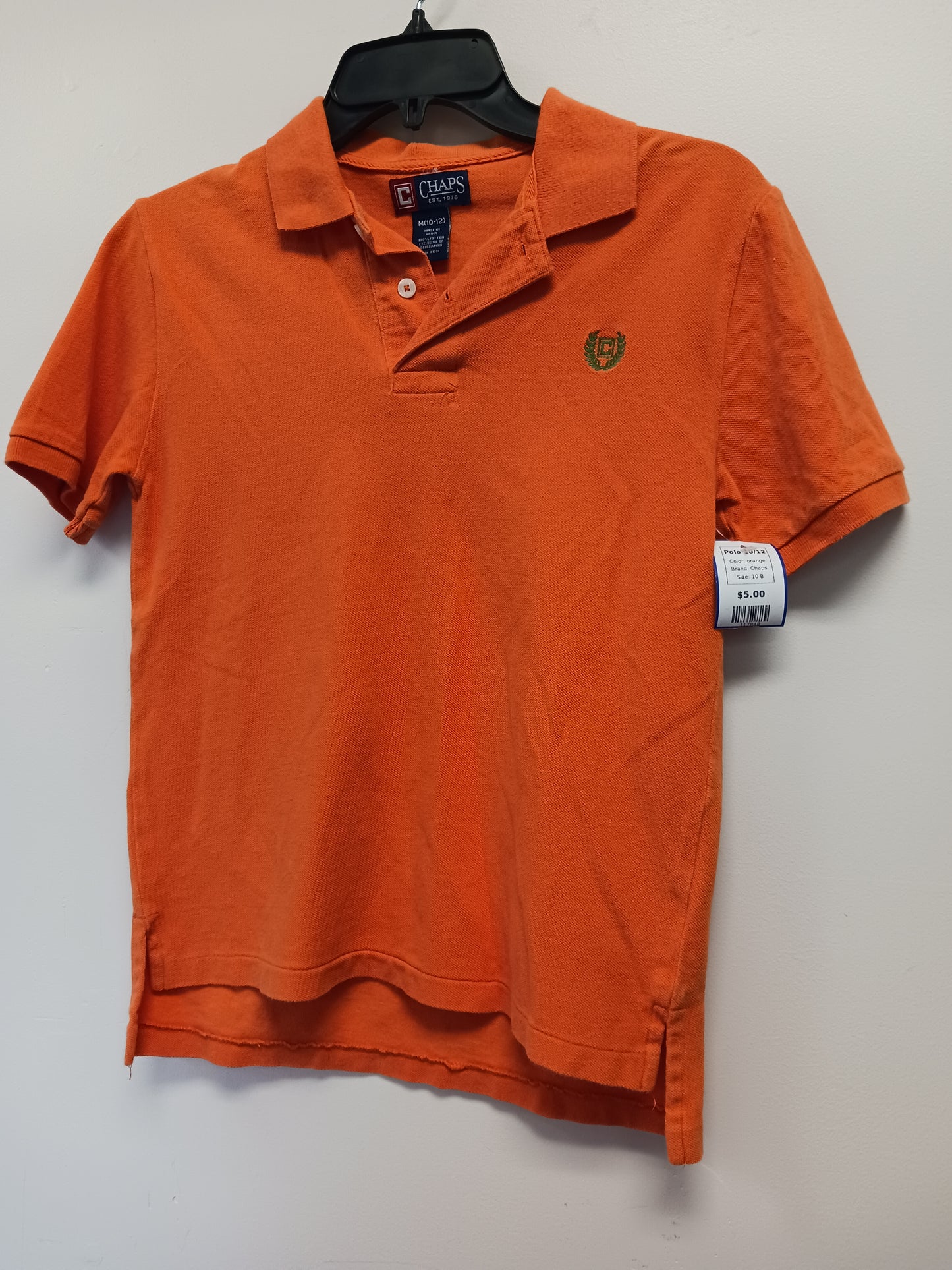 orange Chaps Polo 10/12, 10 B