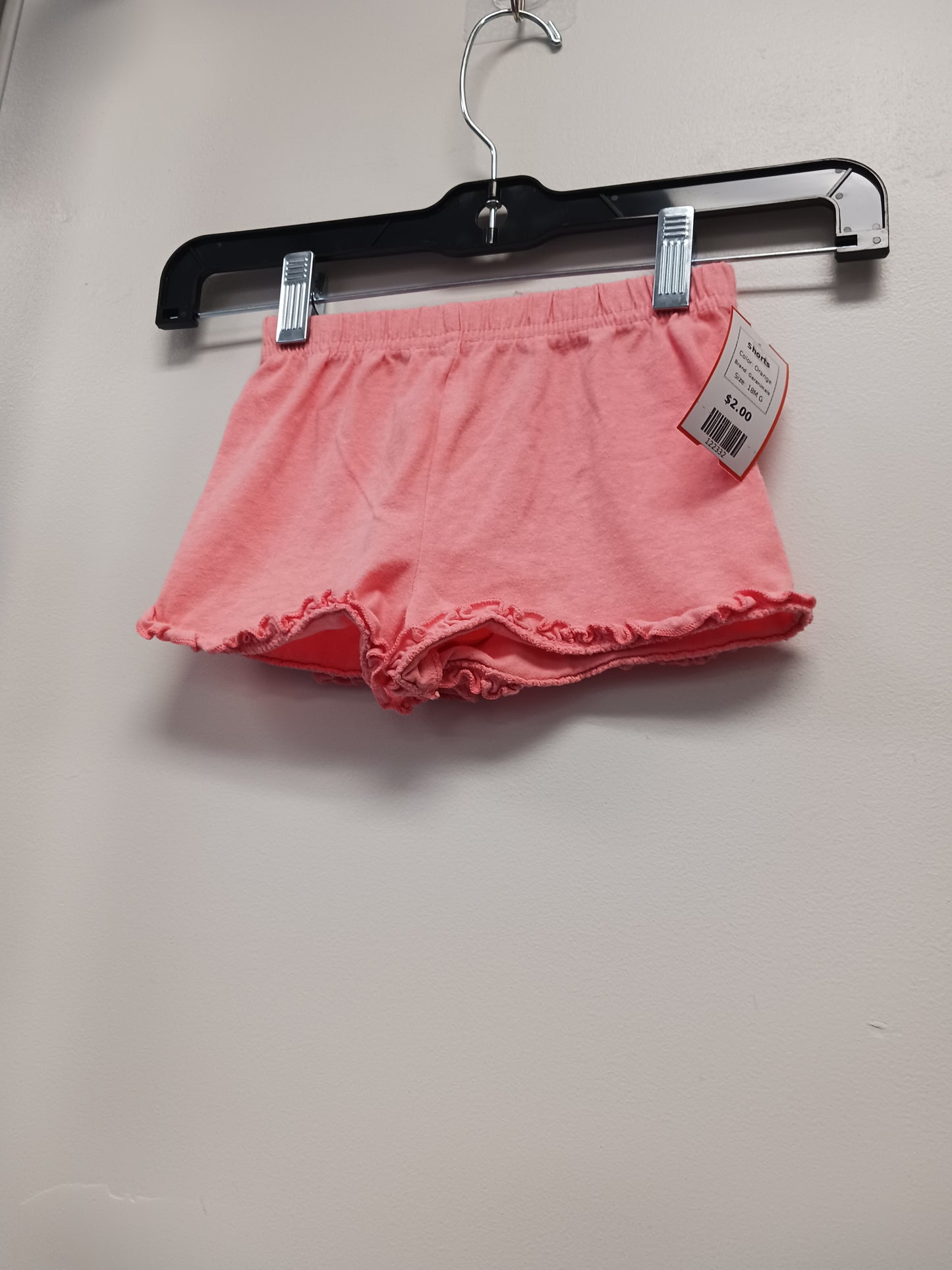 Orange Garanimals Shorts, 18M G