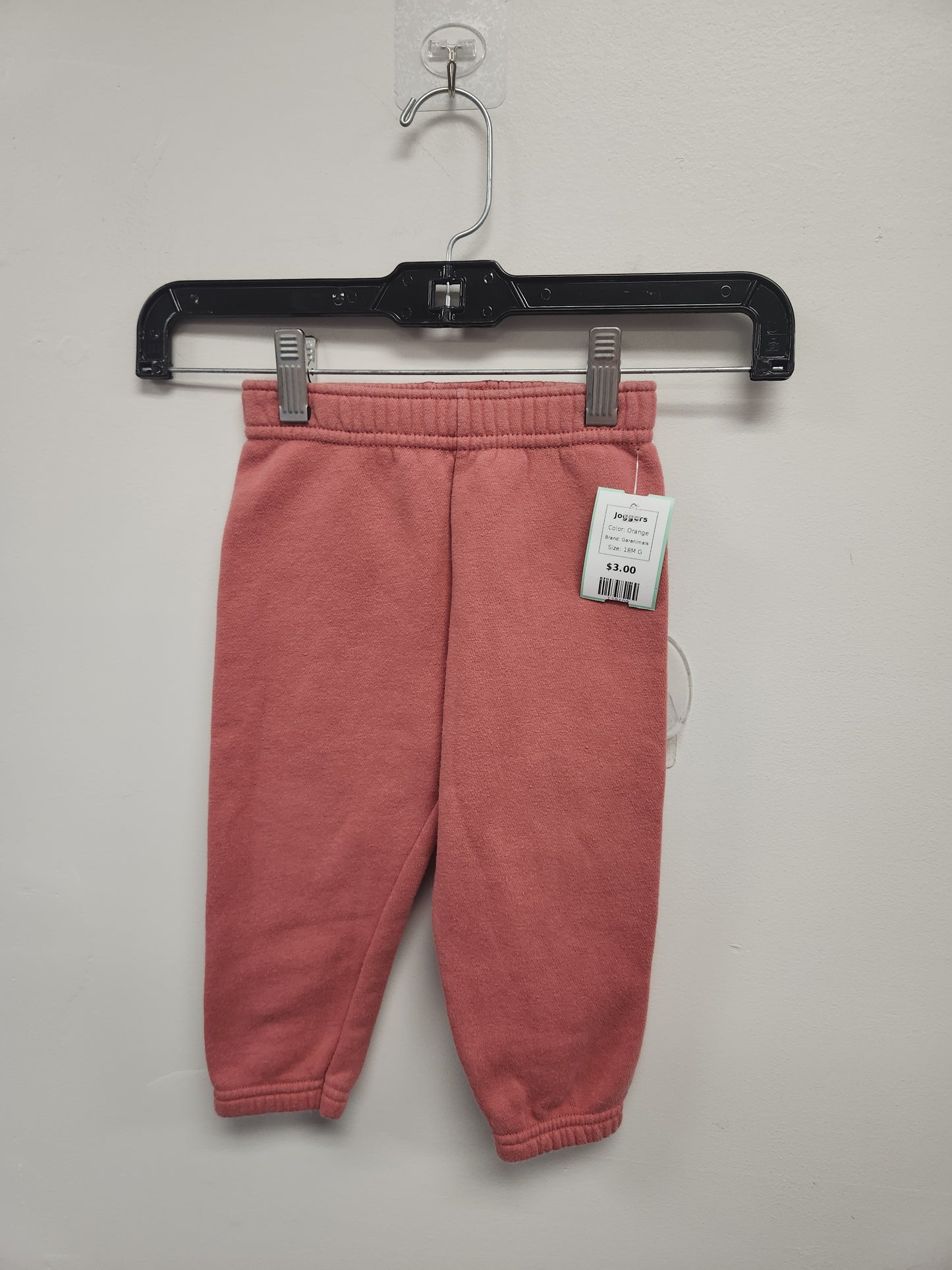 Orange Garanimals Joggers, 18M G