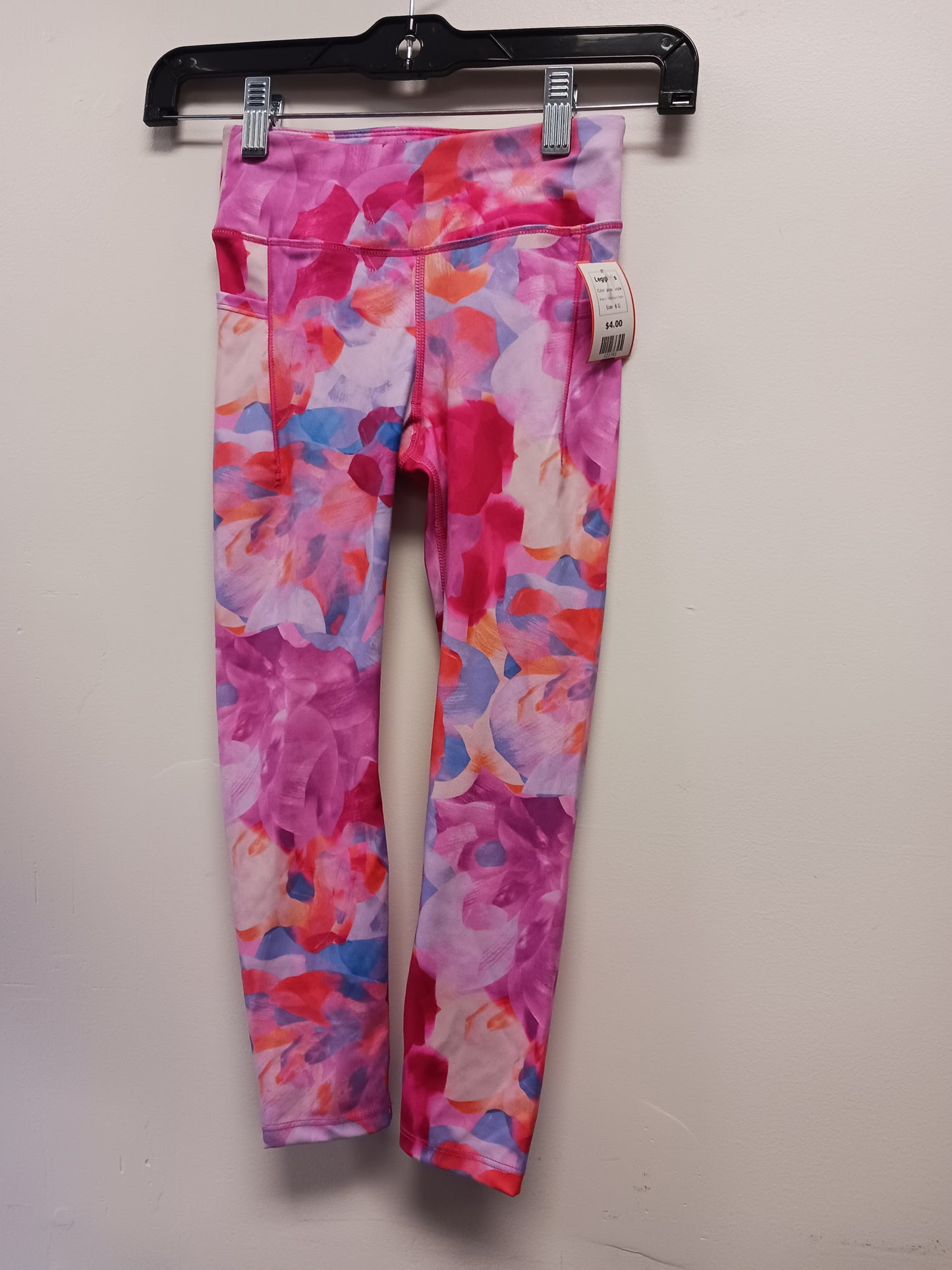 pink/purple Members Mark Leggings, 6 G