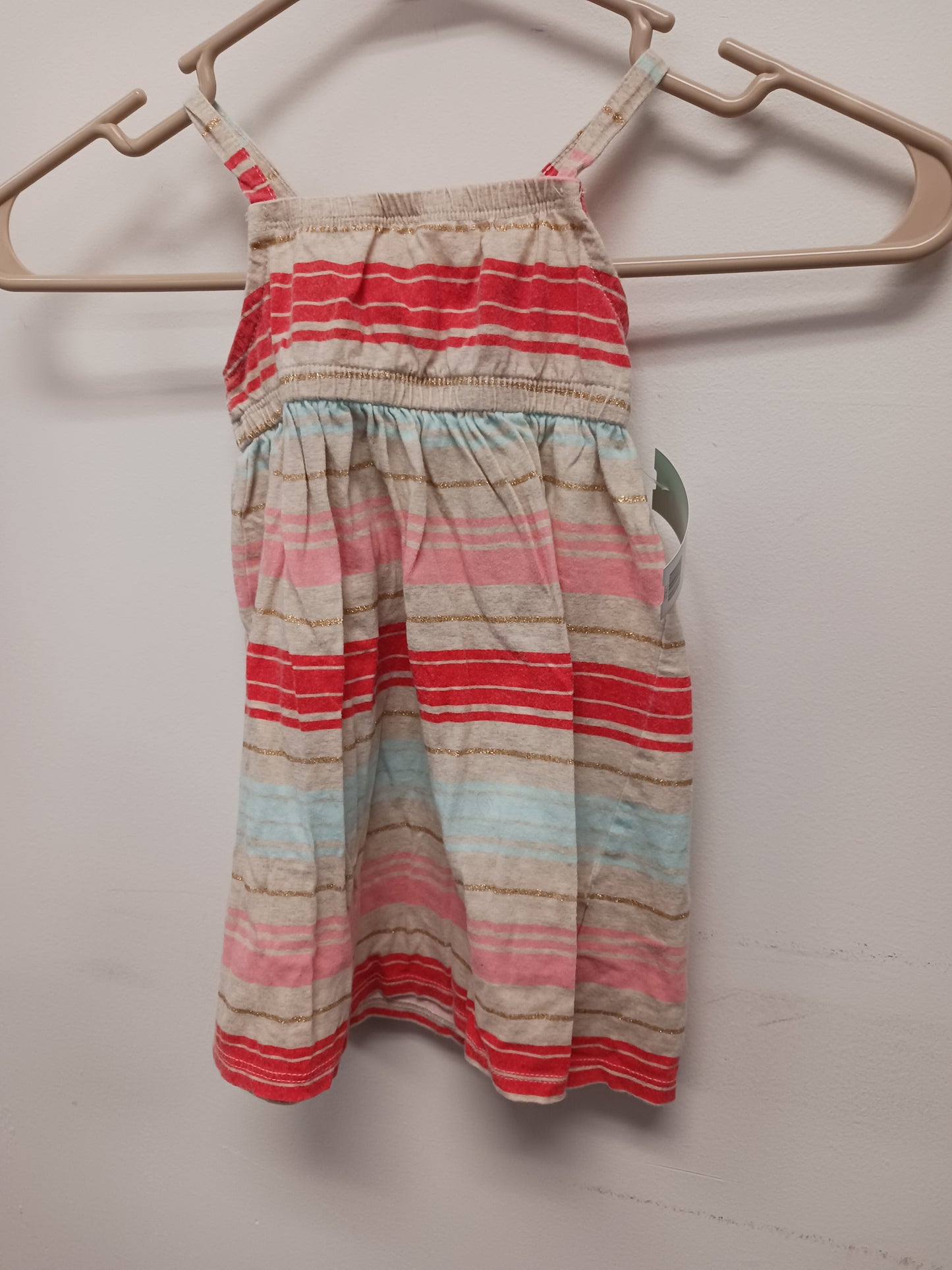 Colorful Striped Crazy 8 Dress, 6M G